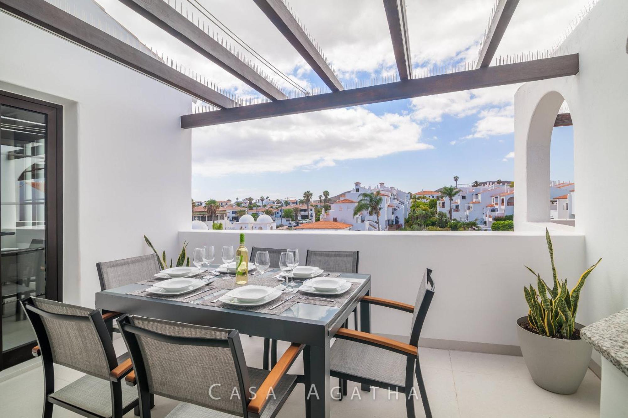 Appartement Casa Agatha - 3 Terraces, Ac, Tv Channels, 2 Bedrooms & Bathrooms, Heated Pool San Miguel de Abona