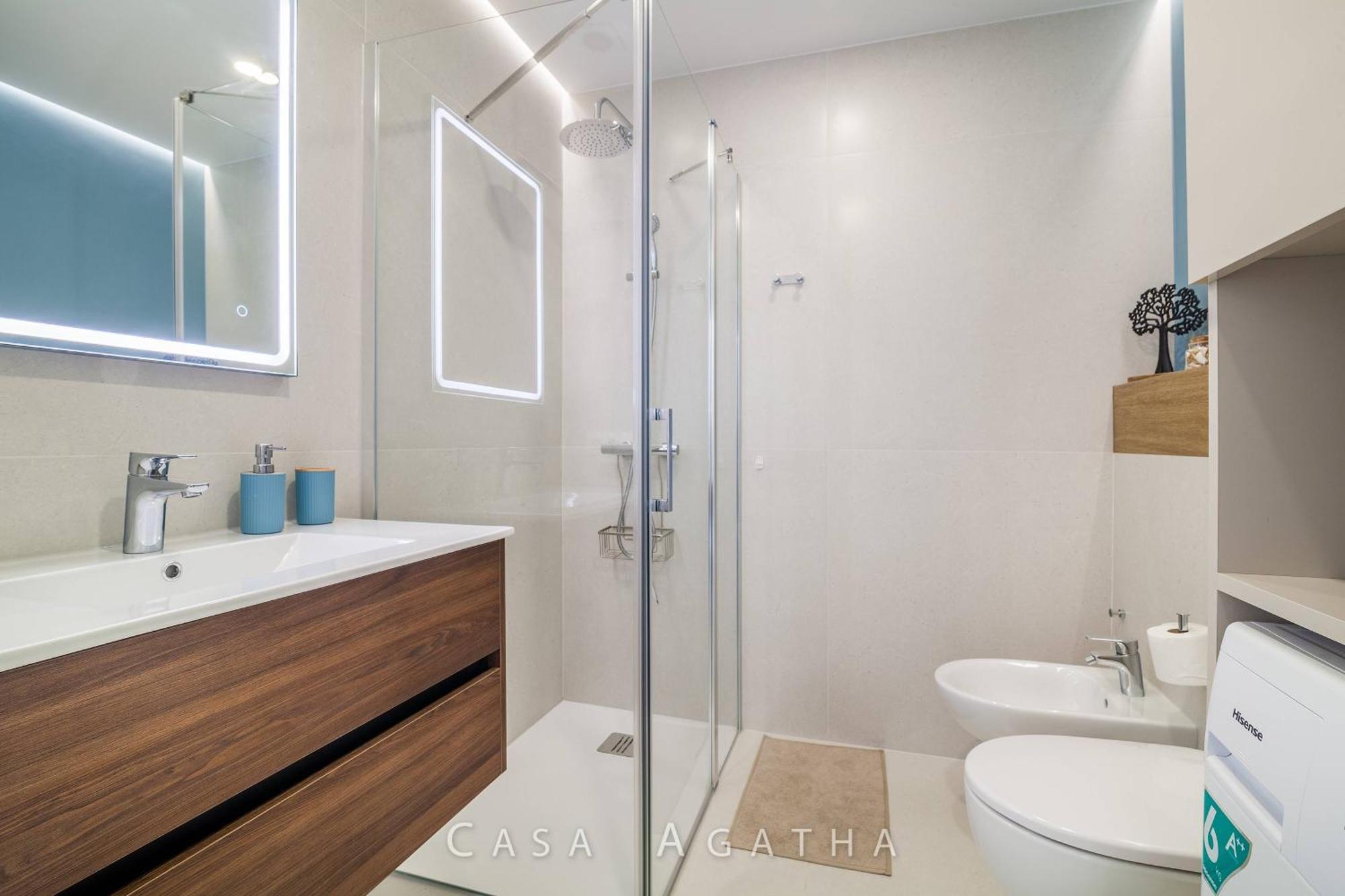 Casa Agatha - 3 Terraces, Ac, Tv Channels, 2 Bedrooms & Bathrooms, Heated Pool Appartement